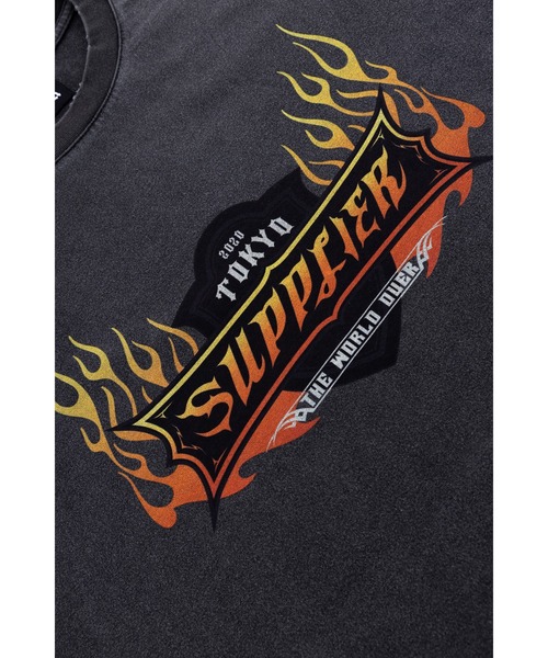 SUPPLIER（サプライヤー） tシャツ ティーシャツ｜Burning Logo Tee
