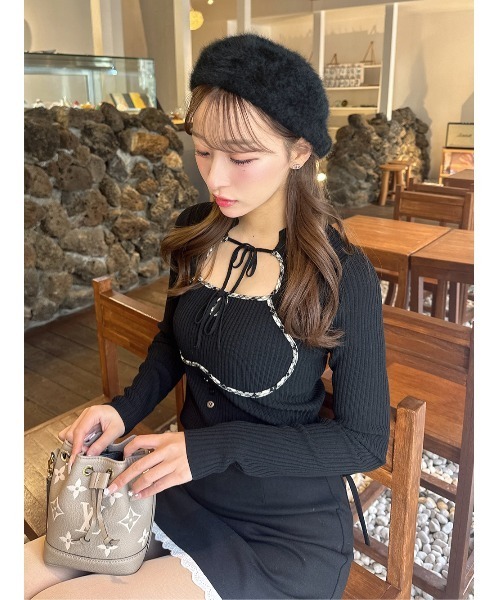 Darich スカート ポケットリボンミニスカート : ZOZOTOWN Yahoo