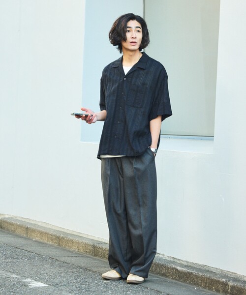 ☆レア☆Gramicci×FREAK'S STORE☆別注 オープンカラーシャツ ☆レア☆Gramicci×FREAKS STORE☆別注 オープンカラーシャツ