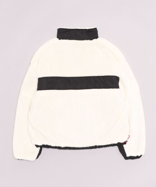 「VANS」 ジップアップブルゾン M ピンク レディース_画像4