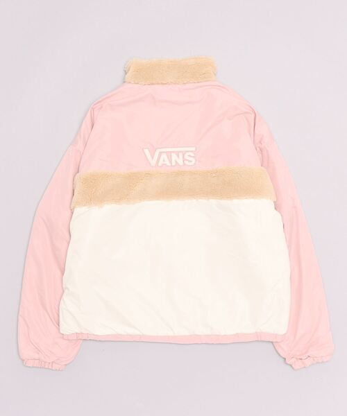「VANS」 ジップアップブルゾン M ピンク レディース_画像5