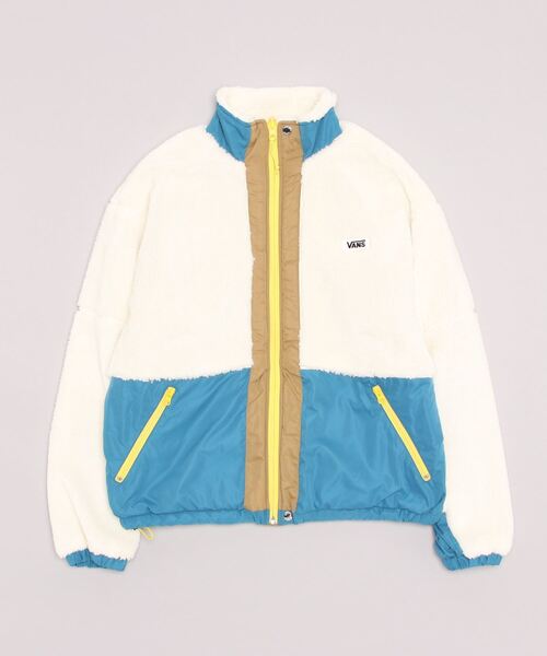 「VANS」 ジップアップブルゾン M ピンク レディース_画像9