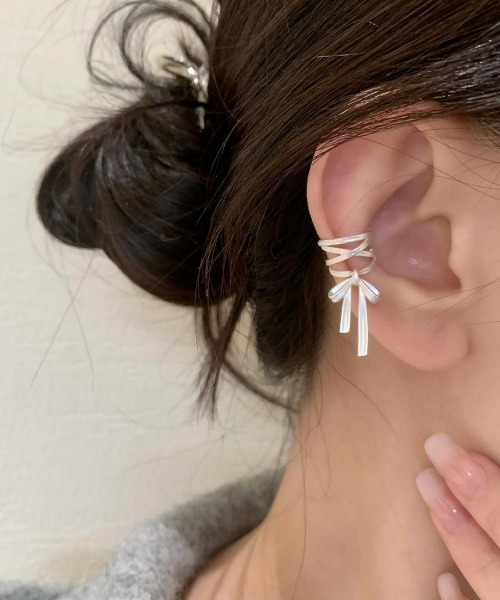 BAR JEWELLERY（バージュエリー） イヤーカフ BAR Jewellery OSCILLATE