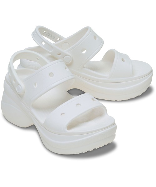 Crocs Classic Bae Clog ホワイト サンダル 25cm crocs（クロックス） サンダル ベイ サンダル / crocs Bae Sandal