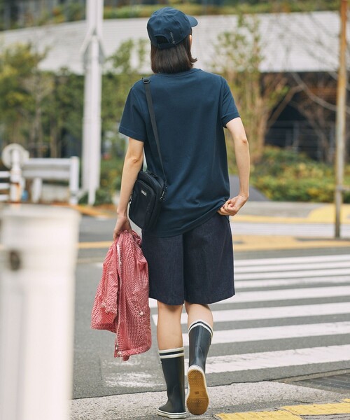 AIGLE（エーグル） tシャツ 速乾 UVカット ワンポイントロゴ 半袖T