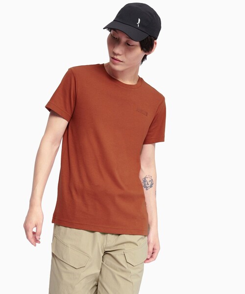 AIGLE（エーグル） tシャツ 速乾 UVカット ワンポイントロゴ 半袖T