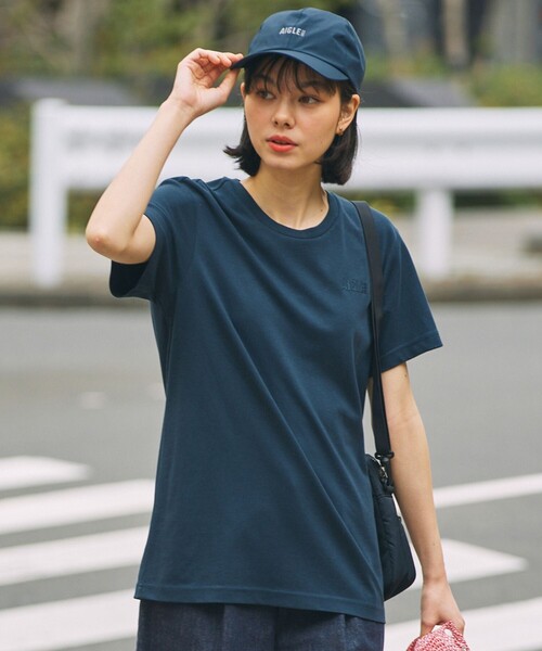エーグル（AIGLE）/速乾 UVカット ワンポイントロゴ 半袖Tシャツ AIGLE（エーグル） tシャツ 速乾 UVカット ワンポイントロゴ 半袖T