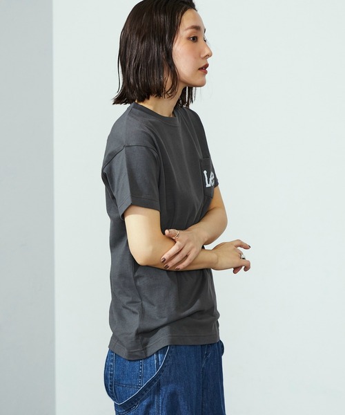 Lee tシャツ Lee/リー ポケットブランドロゴTシャツ レディース