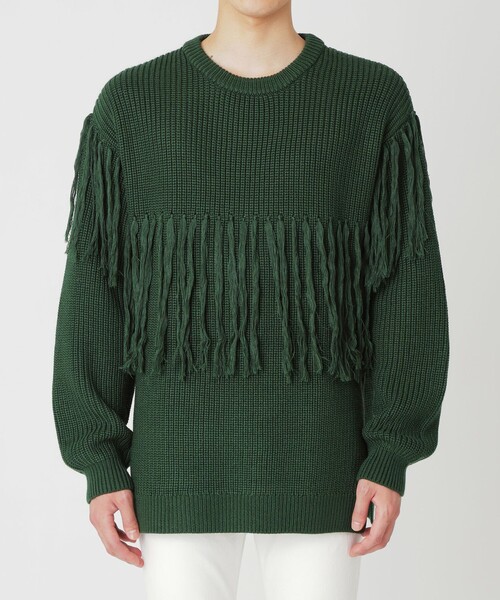 「Education from Youngmachines」 長袖ニット L ブラック メンズ_画像4