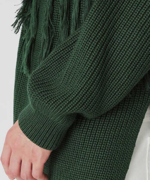 「Education from Youngmachines」 長袖ニット L ブラック メンズ_画像7