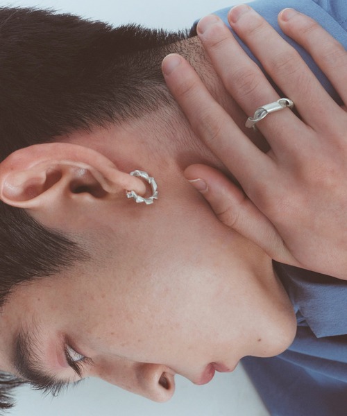 whoseA（フーシー） ピアス 「silver925」OPEN Pierce/オープンフープ