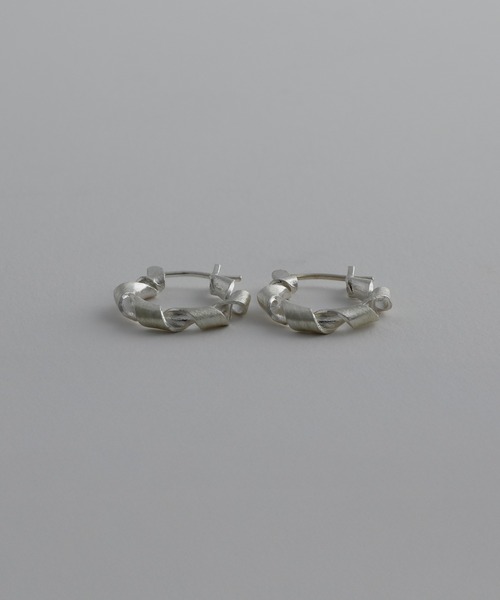 whoseA（フーシー） ピアス 「silver925」OPEN Pierce/オープンフープ