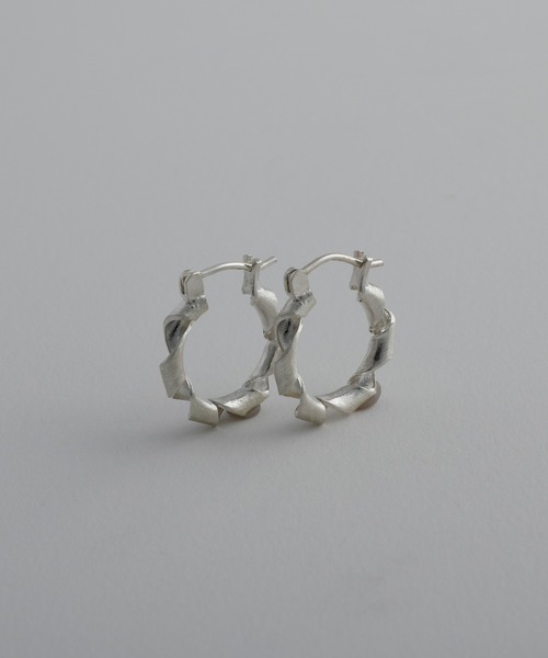 whoseA（フーシー） ピアス 「silver925」OPEN Pierce/オープンフープ