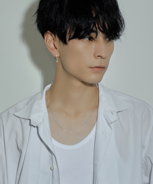 whoseA（フーシー） ピアス 「silver925」OPEN Pierce/オープンフープ