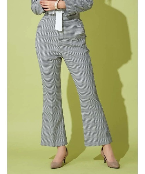 23区　セットアップ　スーツ　ジャケット　パンツ　フレア　ストレッチ Amazon | [DAYCLOSET] スーツ セットアップ レディース
