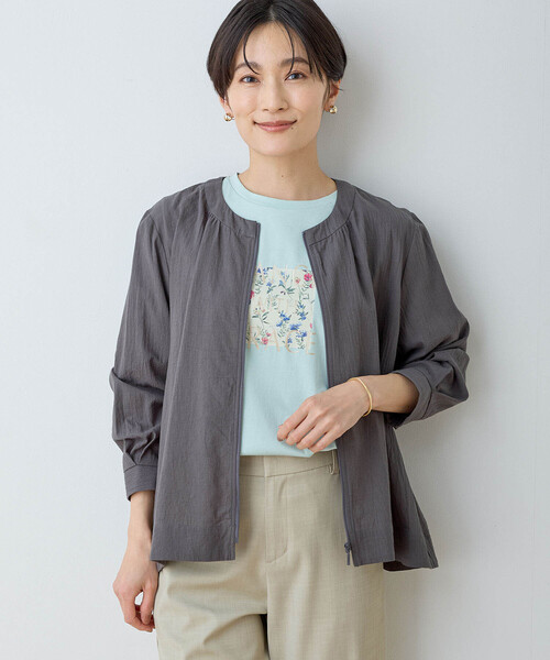 新品未使用【2025/春新作】Audire ウォッシャブル ブルゾン DECOY SINCE 1981 ブルゾン アウター 「2025年春夏」サッカー