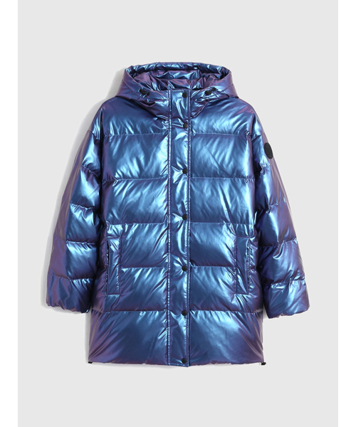 GAPダウンジャケット GAP（ギャップ） ダウンジャケット XX-SMALL シルバー レディース