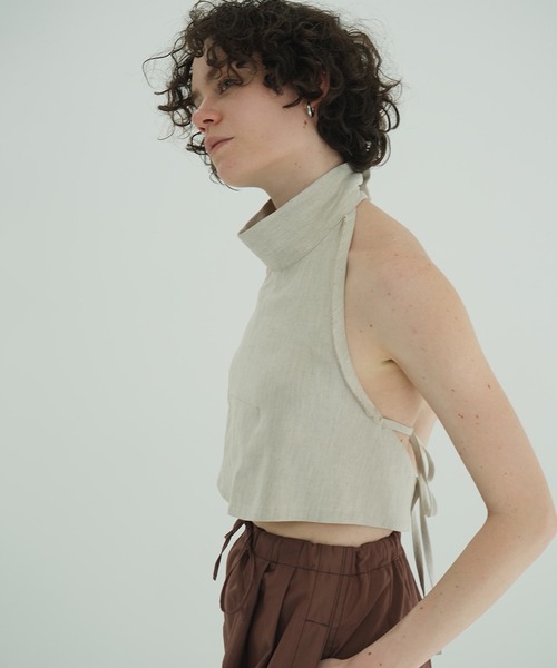 CLANEブラウス CLANE（クラネ） ブラウス シャツ HALTER HIGH NECK CAMISOLE TOPS