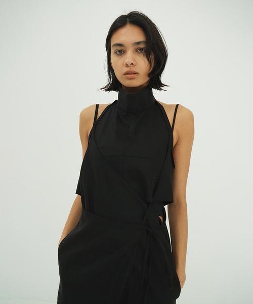トップス clane HALTER HIGH NECK CAMISOLE TOPS CLANE（クラネ） ブラウス シャツ HALTER HIGH NECK CAMISOLE TOPS