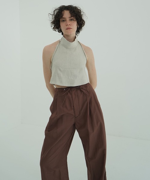 CLANE（クラネ） ブラウス シャツ HALTER HIGH NECK CAMISOLE TOPS