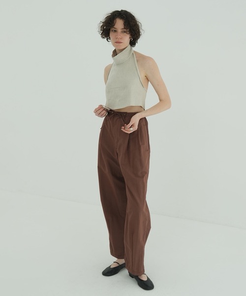 ■専用■美品 CLANE 2,4万円 ハイネックブラウス スタンドカラーブラウス CLANE（クラネ） ブラウス シャツ HALTER HIGH NECK CAMISOLE TOPS