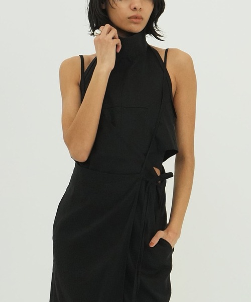 CLANE（クラネ） ブラウス シャツ HALTER HIGH NECK CAMISOLE TOPS 