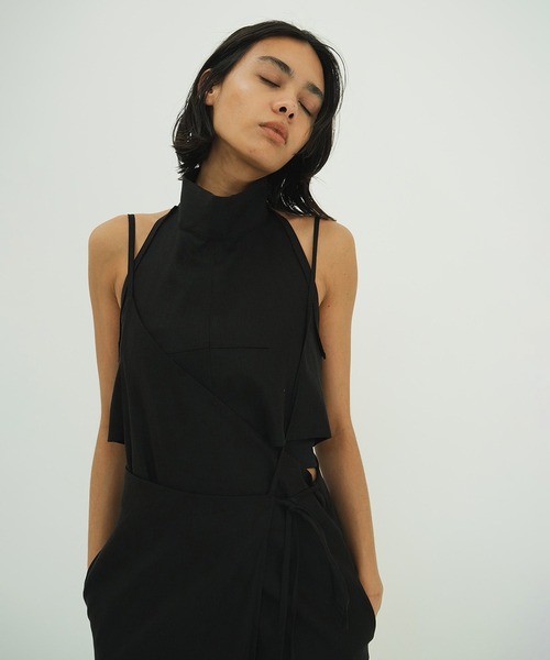 ■専用■美品 CLANE 2,4万円 ハイネックブラウス スタンドカラーブラウス CLANE（クラネ） ブラウス シャツ HALTER HIGH NECK CAMISOLE TOPS