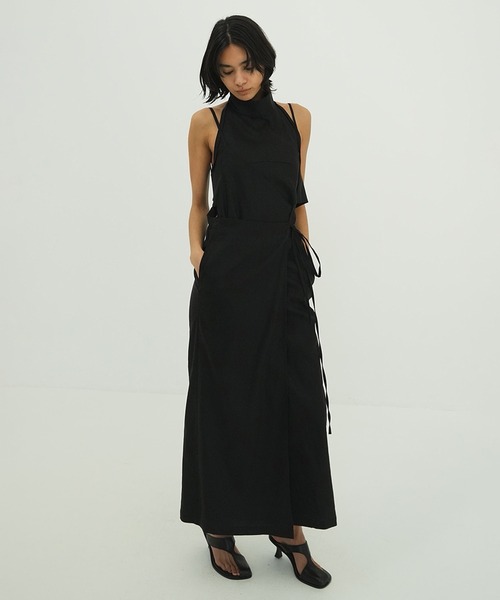 CLANE（クラネ） ブラウス シャツ HALTER HIGH NECK CAMISOLE TOPS