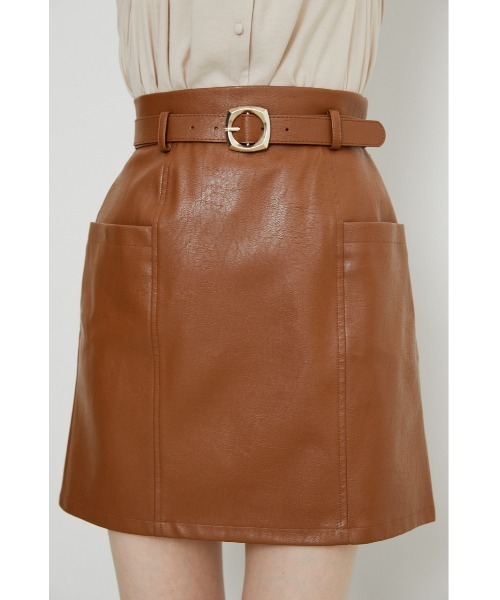 rienda（リエンダ） スカート SMALL キャメル レディース : ZOZOTOWN
