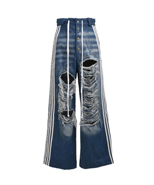 YORI SPORT（ヨリスポーツ） ジーンズ 5STRIPE DENIM メンズ