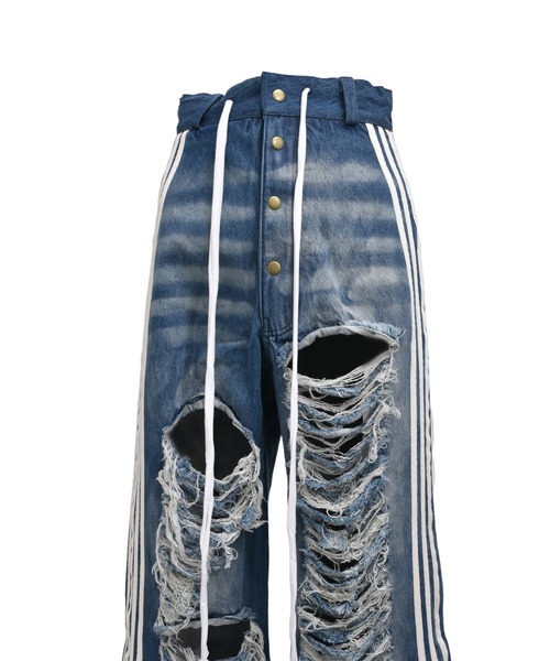 YORI SPORT（ヨリスポーツ） ジーンズ 5STRIPE DENIM メンズ