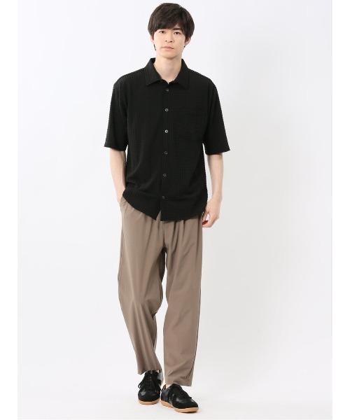m.f.editorial シャツ 「接触冷感 ストレッチ」m.f.