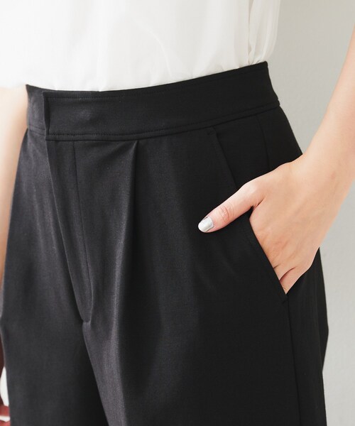 なおぴえんページ UNTITLED パンツ コットンナイロンポンチ レディース : ZOZOTOWN