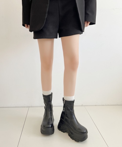 Shoes in Closet（シュークロ） ブーツ 厚底 ダブルソール ストレッチ