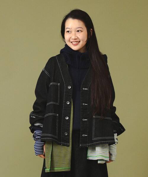 BEAMS BOY（ビームス ボーイ） デニムジャケット gジャン 「2/5再