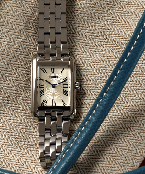 新品 SEIKO/セイコー エッセンシャルズ レディース腕時計 HIROB SEIKO - 新品 セイコー スクエア エッセンシャルズ レディース
