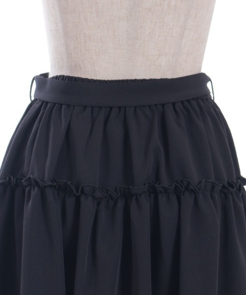 axes femme POETIQUE スカート ベルト付イレヘムロングスカート