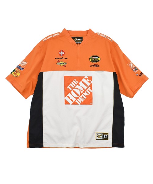 VINTAGE tシャツ 「USED」Y2K CHASE authentics ハーフジップ