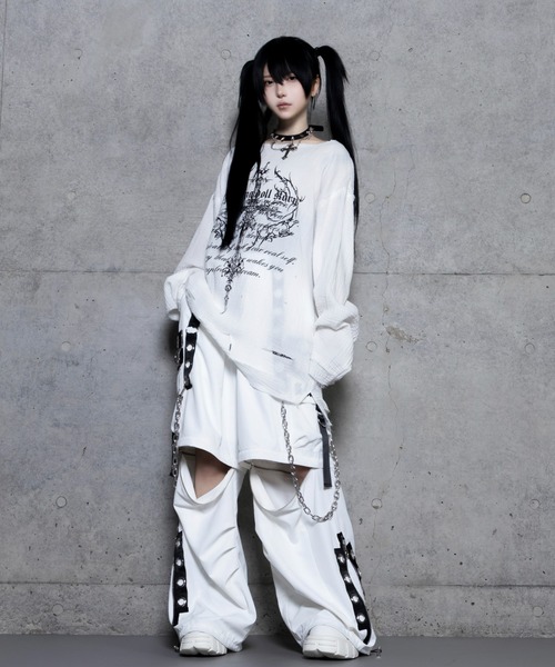 Amilige　ダメージガーゼ ダメージガーゼトップス– A AM STUDIO