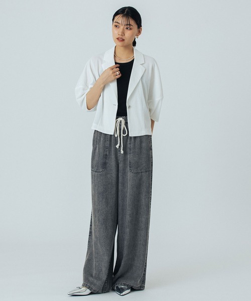 ROSE BUD（ローズバッド） ブルゾン アウター CROPPED JACKET