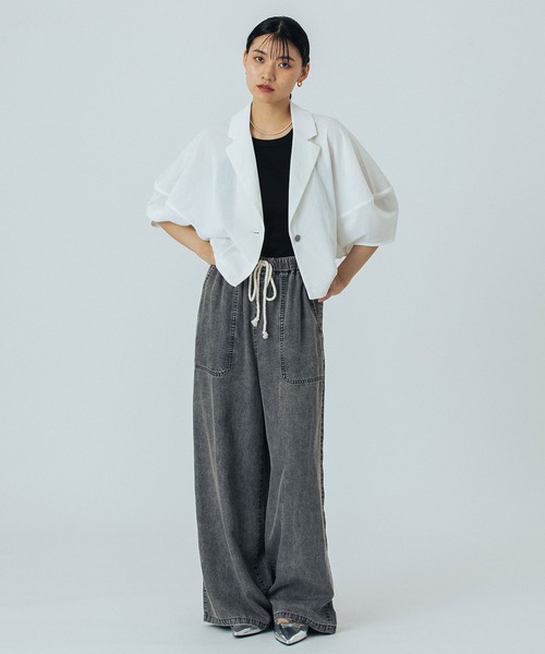 ROSE BUD（ローズバッド） ブルゾン アウター CROPPED JACKET