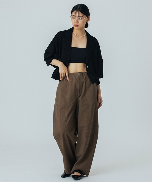 ROSE BUD（ローズバッド） ブルゾン アウター CROPPED JACKET