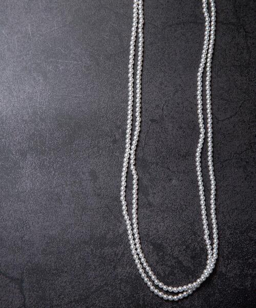 ネックレス decor「デコール」　4mmPearllongnecklace レディースの画像