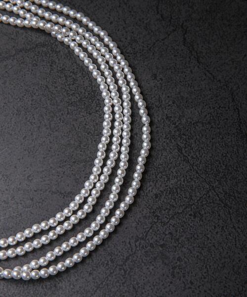 ネックレス decor「デコール」　4mmPearllongnecklace レディースの画像