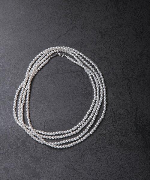ネックレス decor「デコール」　4mmPearllongnecklace レディースの画像
