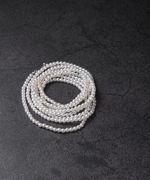 ネックレス decor「デコール」　4mmPearllongnecklace レディースの画像
