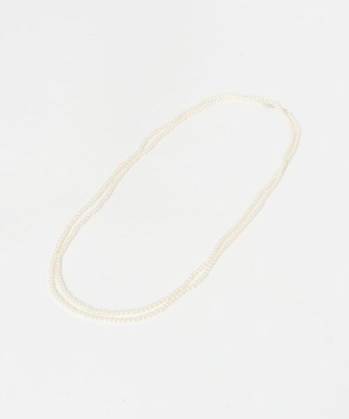 ネックレス decor「デコール」　4mmPearllongnecklace レディースの画像