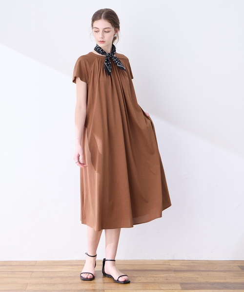 ③ブレンダ  3着分 タグ付き ストレッチ ワンピース 値下げ LE SOUK HOLIDAY（ルスークホリデー） ワンピース 半袖 「接触冷感