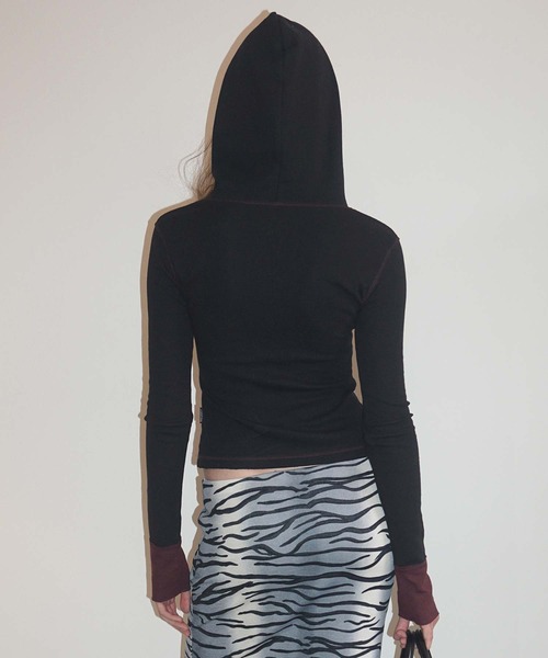 SCULPTOR（スカルプター） tシャツ Heather Hoodie Tee レディース