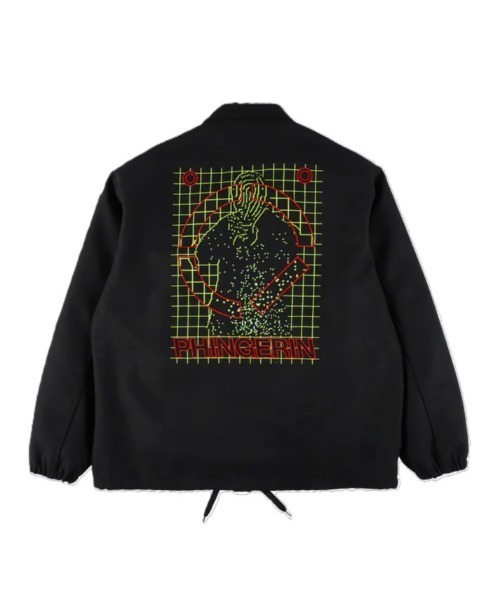 コート ジャケット PHINGERIN WOOL MELTON COACH JACKET (PD-252-JK-041) メンズの画像